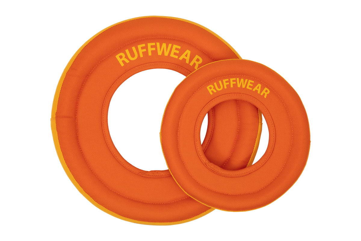 Floating Ring Fetch Dog Toy Medium / Campfire Orange (815)