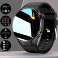 Smart Watch Hexagonal-Bezel 1.83-Inch Display with Wireless Calling, Custom Faces and Four Styles