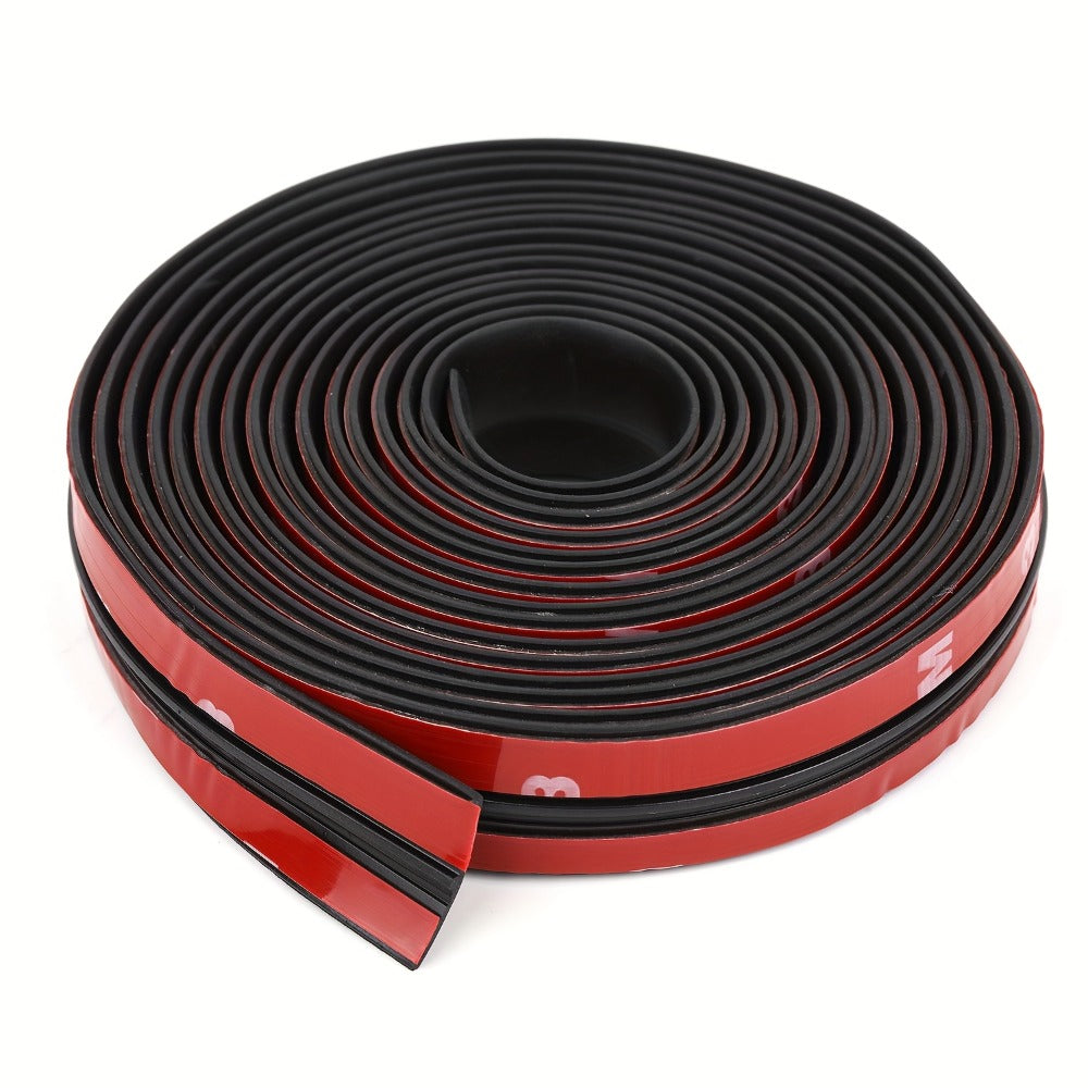 Windshield Seal Strip 3pcs 30ft – Premium Rubber T-Seal Weatherstrip for Car Windshield, Sunroof & Rear Window