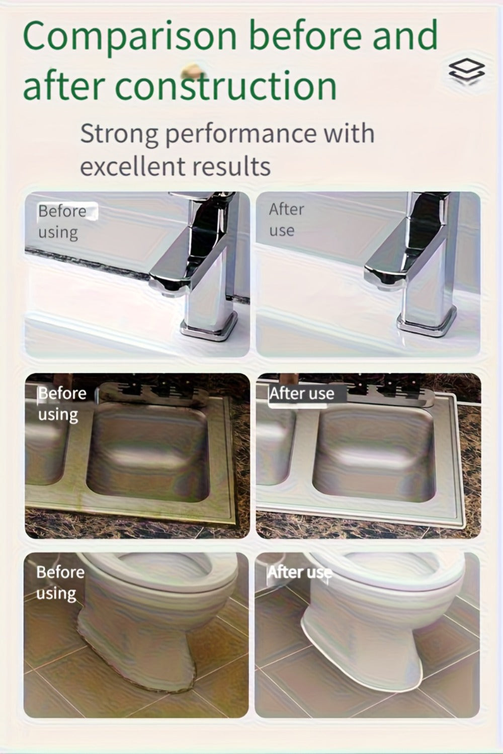 Tile Grout Sealant 100g Gap Filler for Kitchen Bathroom Sink Floor Odor Free Easy Handling for Home Cooking, Dining and Outdoor Meals