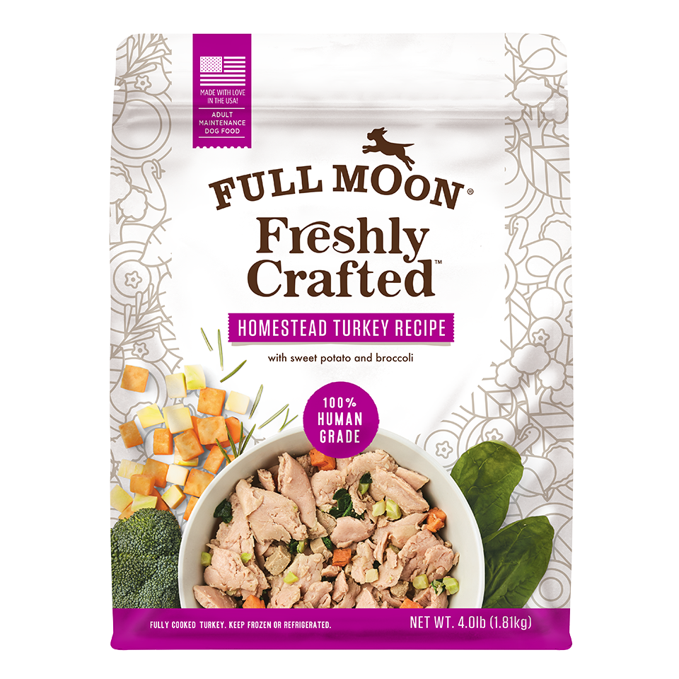 Slow-Cooked Turkey Dog Food 4 Lbs. Bags