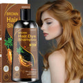 Hair Dye Shampoo, SUMVX 100ml 3-in-1 Bottle with Brown, Chestnut Brown and Black Shade Options