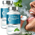 Toothpaste Tablets 120 Count Mint Flavor, Portable Mouthwash Tablets for Fresh Breath & Gentle Whitening