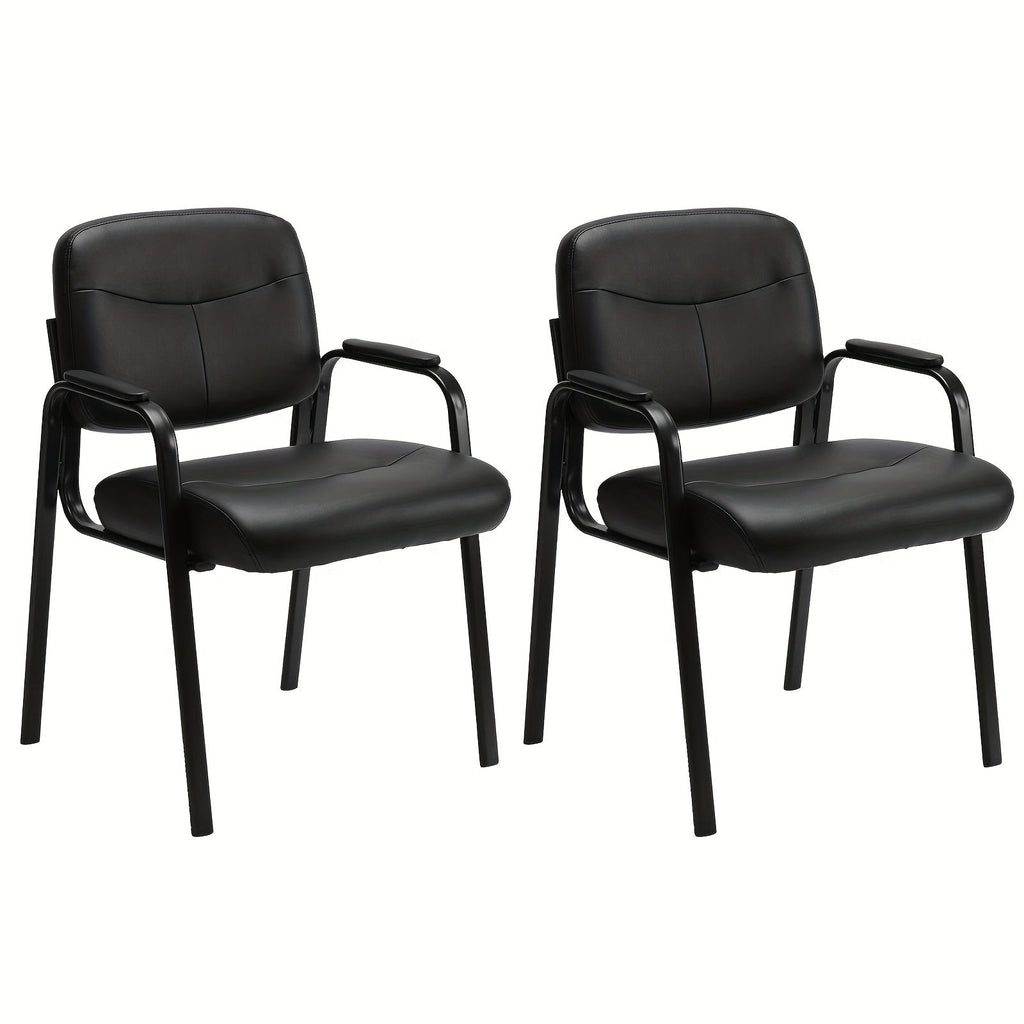 Guest Chair shown in the Black option
