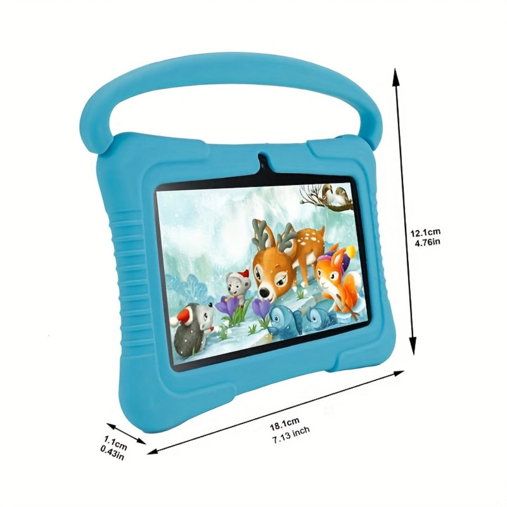 Kids Tablet 7 Inch with Android, 2GB RAM, 16GB or 32GB Built-In Storage, Parental Controls and Silicone Case