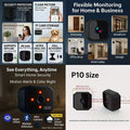 Wireless Security Camera System with Video Doorbell, Indoor Outdoor Surveillance, Long Battery Life