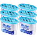 Moisture Absorber Boxes 6 Pack 500ml Calcium Chloride Dehumidifier Box Fragrance Free for Home Cooking, Dining and Outdoor Meals
