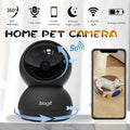 Indoor Security Camera 4MP Dual-Band WiFi Model with 360° Rotation, Night Vision and Two-Way Audio
