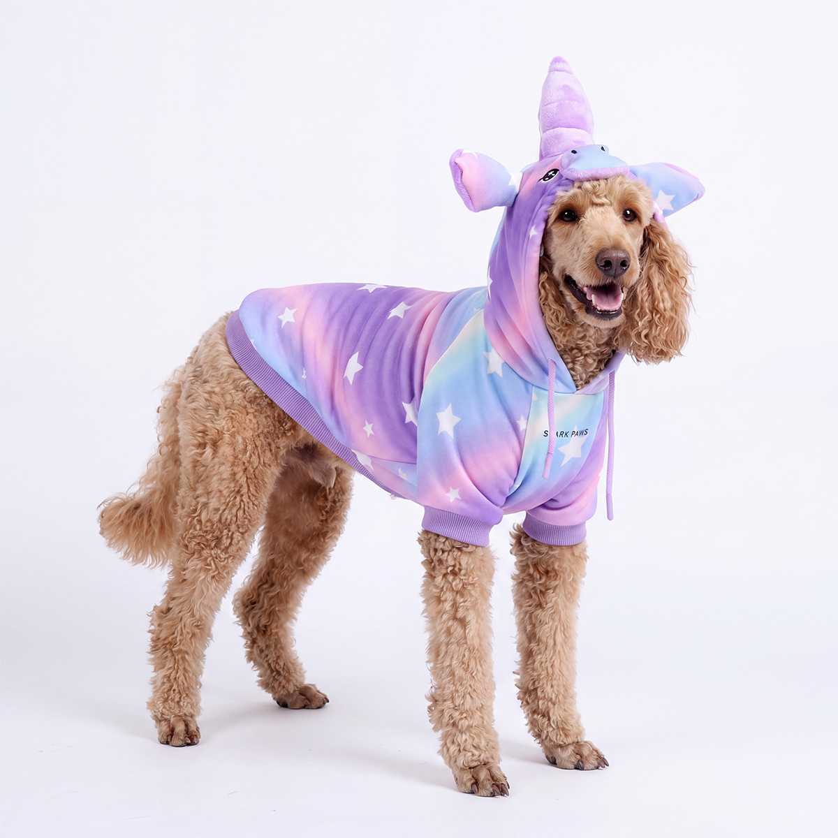 Halloween Dog Hoodie, Halloween Unicorn Hoodie / 2XL