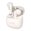 Wireless Earbuds Philips Bluetooth 6.0 TWS with Passive Sound Isolation, Microphone and Charging Case