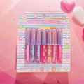 Lip Balm 7-Flavor Mini Gift Box with 0.04oz Twist-Up Tubes and Colorful Display Box Packaging