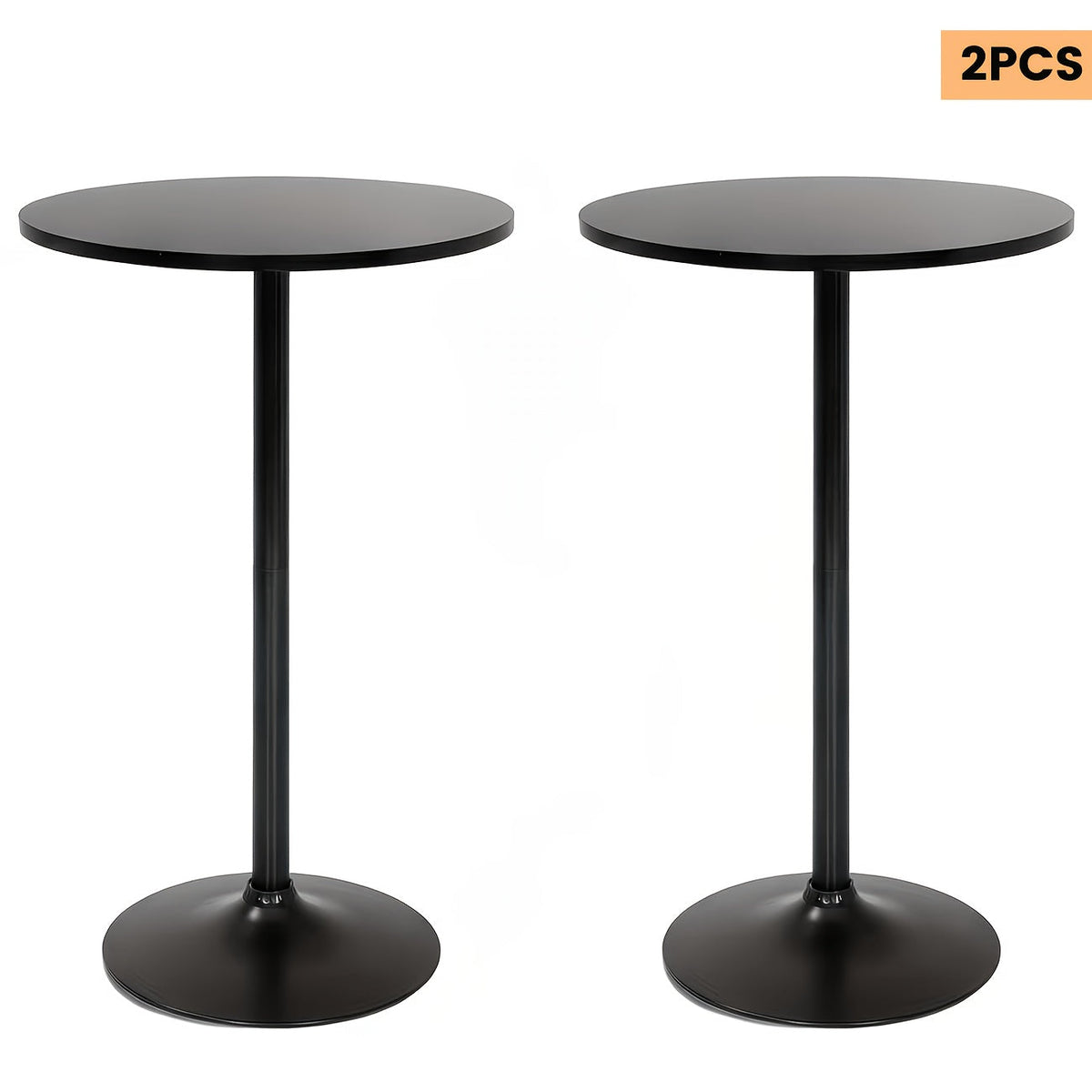 23.5-Inch Round Bar Table for Work, Display, and Everyday Use in Kitchen