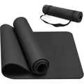 TPE Yoga Mat Non-Slip 72 x 24 Inch – Eco-Friendly Exercise Mat with Carrying Strap for Women & Men, Extra Thick Cushioning for Yoga