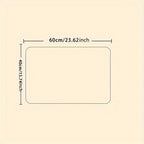 Six-Piece Printed Kitchen Towel Set, Approximately 60 x 40cm Each in Combination A or B Designs
