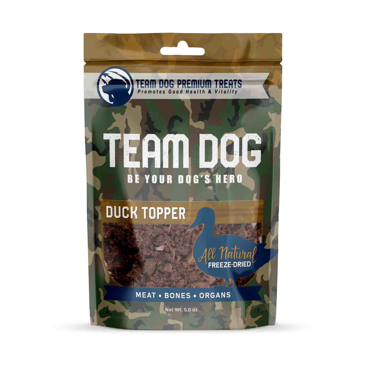 Freeze-Dried Duck Dog Food Topper product image 1