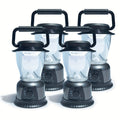 4-Pack COB LED Camping Lantern Dimmable Battery Powered – High Brightness Portable Camp Lights for Hiking, Fishing