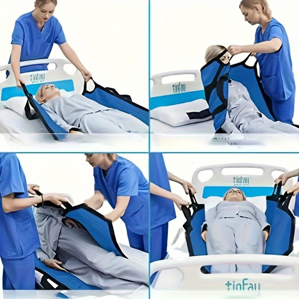 Bed Positioning Pad for Patient Care, Easy Turn, Lift & Slide Transfer Sheet for Elderly and Disabled