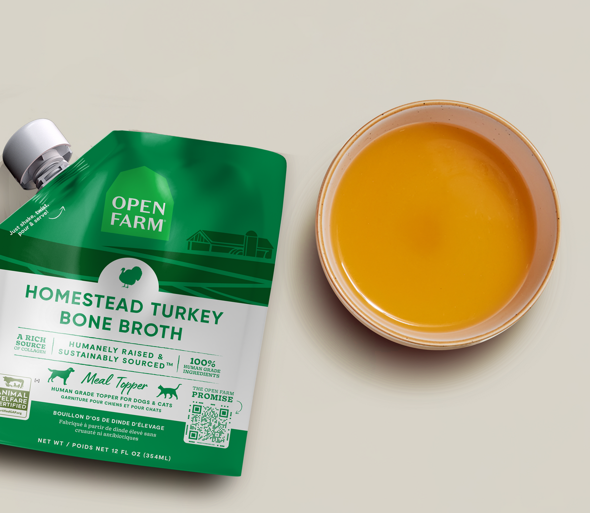 Turkey Bone Broth Food Topper for Dogs product image 4