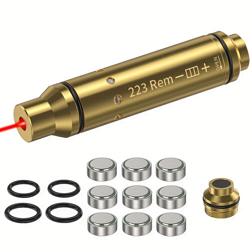Dry Fire Laser Training Cartridge Multi-Caliber – 9mm 45ACP 223Rem 380ACP 357Sig 308Win 12GA 40Cal 6.5mm 7.62x39 | H59 Brass | Class IIIA