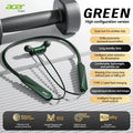 Acer Genuine HiFi TWS Earbuds Extra-Long Standby Deep Bass Low Latency Gaming Noise for Bedside Audio, Alarms and Room Entertainment