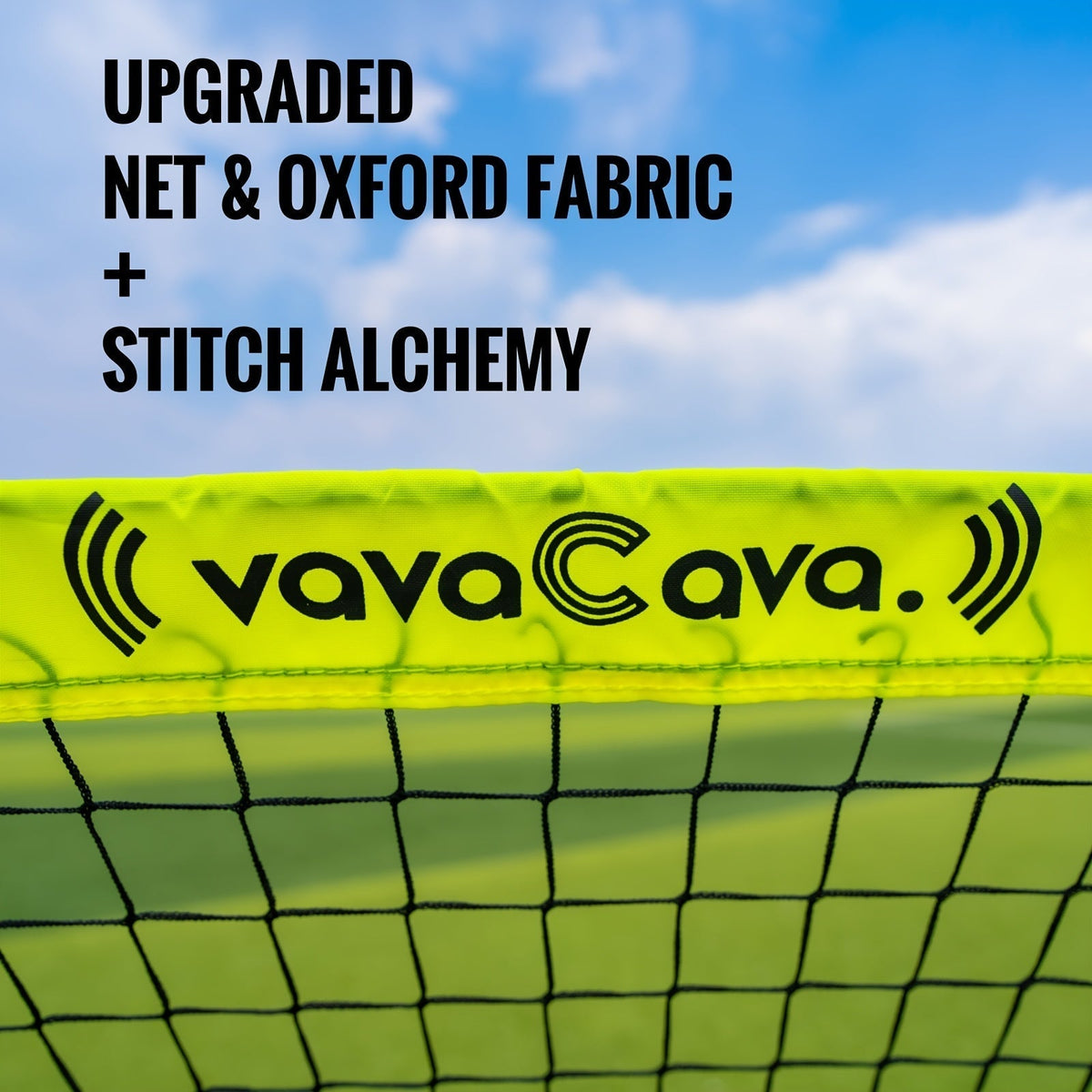 VavaCava Portable Soccer Goals 2-Pack 4'x3' – Pop-Up Net, 2 Balls, Pump & Carry Bag, Indoor Outdoor Backyard