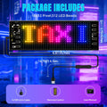 Flexible LED Matrix Display Sign Programmable Scrolling Text - Devil Eyes High Refresh Rate for an Everyday Personal Care Routine