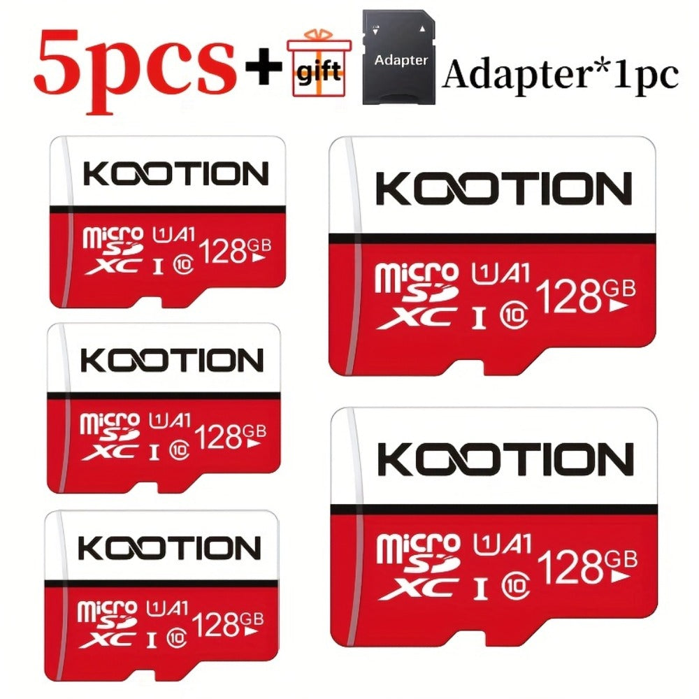 UHS-I C10 90MB/s Micro SD Card Bulk Pack with SD Adapter for an Everyday Personal Care Routine