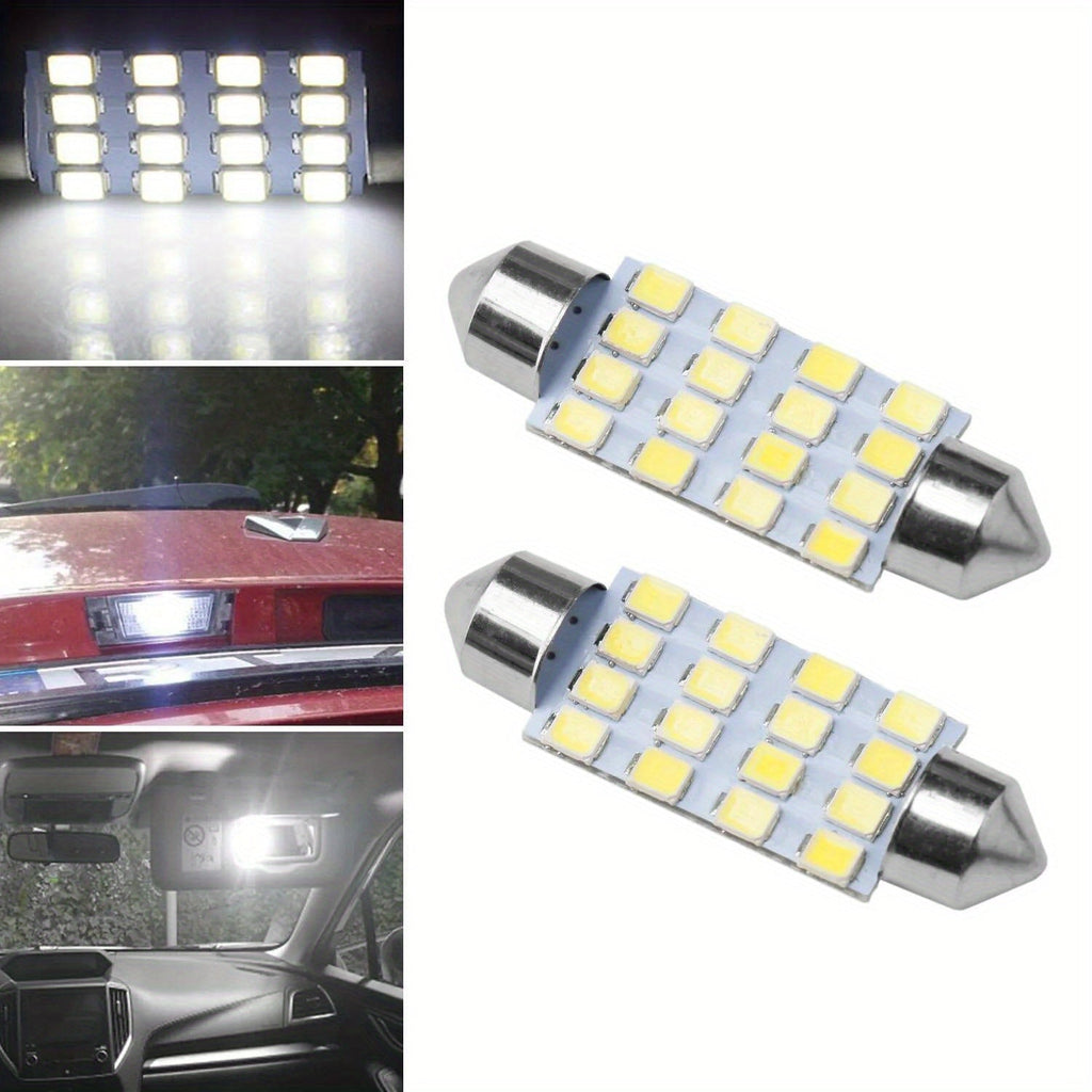 Car LED Interior Light Bulb Kit 56PCS 12V T10 Universal Fit | Map Dome Reading License Plate Luggage Compartment LED Replacement Bulbs