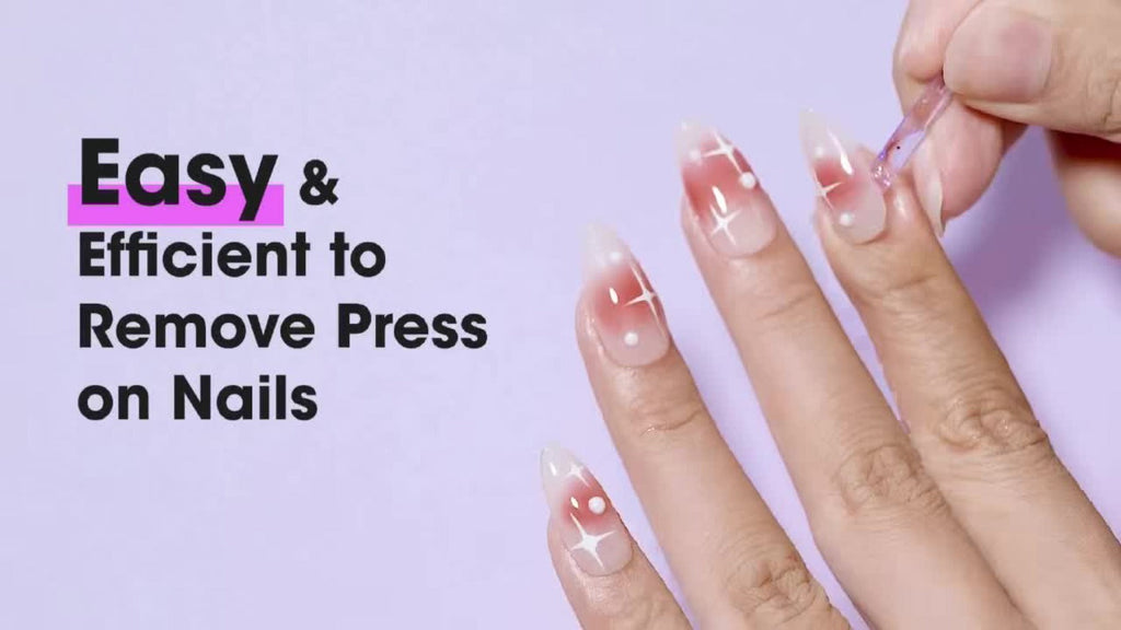 Nail Glue Remover 20ml Precision Needle Applicator Acetone Free – Fast Acting No-Mess Formula for Press On Nails Gel X Nail Tips Fake Nails