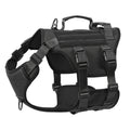 Escape Proof Dog Harness Soft Padded Full Body Vest – Reflective Adjustable No-Pull Harness with Lift Handle & Leash Clip for Large Dogs