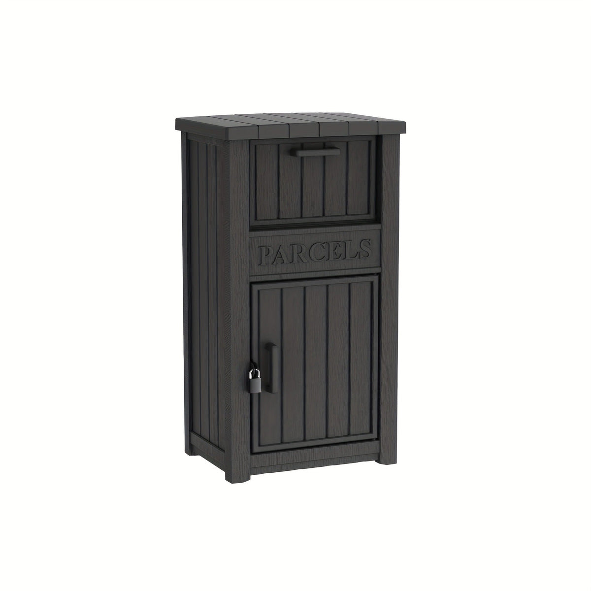 Lockable Outdoor Storage Box Waterproof Package Delivery Porch