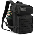 25L Tactical Laptop Backpack with Dual Side Bottle Pockets and Nine Color or Pattern Options