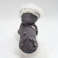Dog Vest Coat Two-Leg Autumn Winter Lined Warm Pet Clothes for Small Medium Dogs, Sleeveless Back Coverage Dog Jacket for Cold Weather