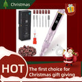 Cordless Nail Drill Kit 35000RPM Rechargeable Wireless Electric E-File, 108 Bits Professional Nail Drill