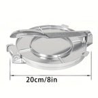 Tortilla Press & Dough Press – 6.5 & 8 Inch Professional Tortilla Maker for Flour & Corn Tortillas, Roti, Quesadilla, Dumpling Wrapper