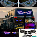 Devil Eye LED Rear-Window Accent Light Pair with USB Power, 14 Modes and Red, Yellow and Blue Output
