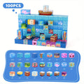 Ocean Adventure Magnetic Building Blocks 54/100pcs with the Listed Color, Size or Set Options for Everyday Use