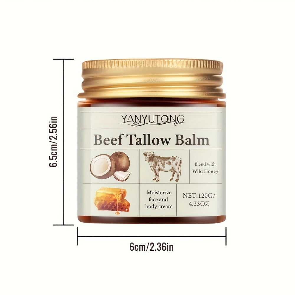 Bee Venom Lifting Cream with Beef Tallow & Honey 120g for Bath Time, Home Spa and Personal Care