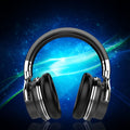 ANC Over-Ear Wireless Headphones Bluetooth 5.2 Deep Bass 45mm Drivers 30 Hours Playtime Dual Microphone Protein Earpads Foldable for Travel