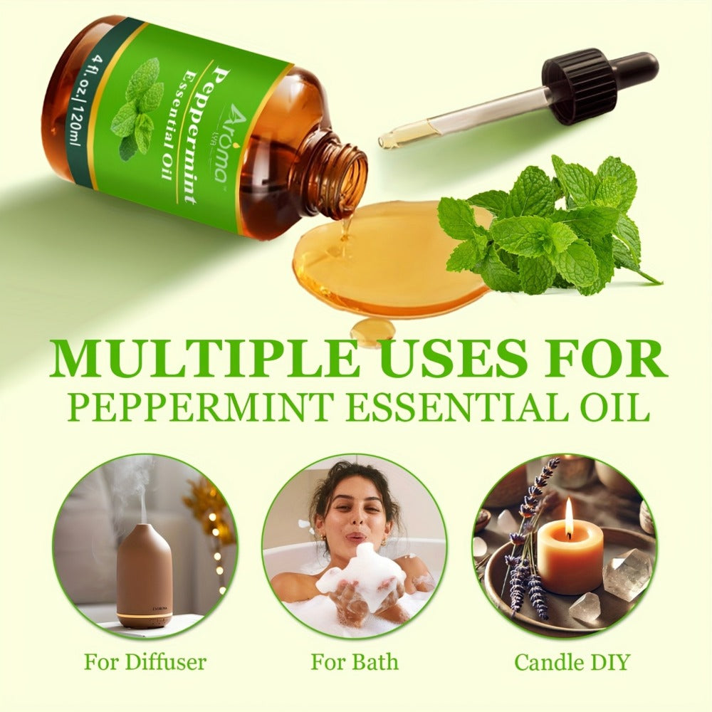 Essential Oil 118ml Multi-Scent Selection with Lavender, Tea Tree, Citrus and Herbal Options