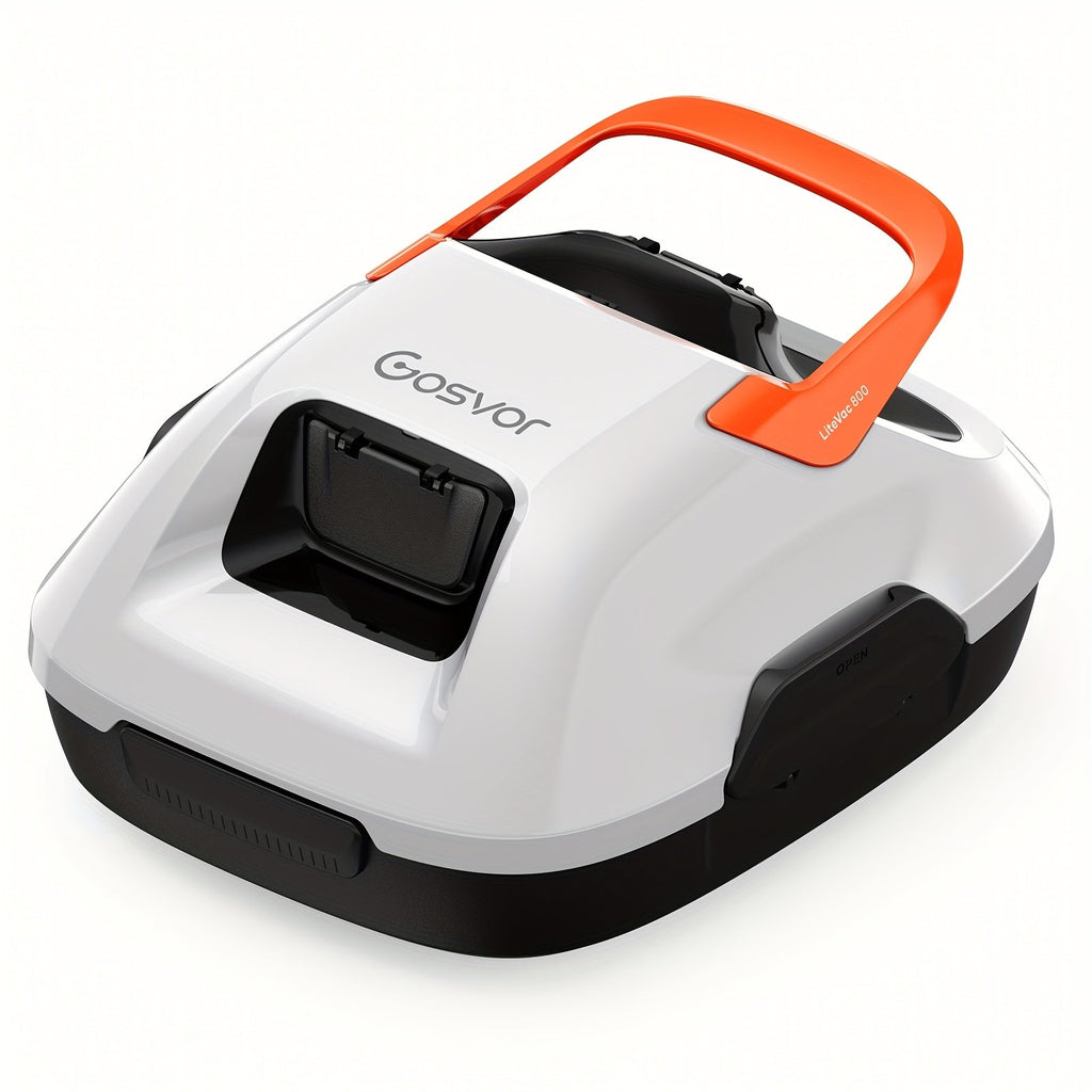Robotic Pool Cleaner, Cordless Above Ground Pool Vacuum for Garden, Patio and Yard Use, with the Listed Configuration
