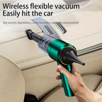 Mini Handheld Vacuum Cordless 4-in-1 Rechargeable, Portable Car Vacuum Cleaner & Air Blower & Hand Pump