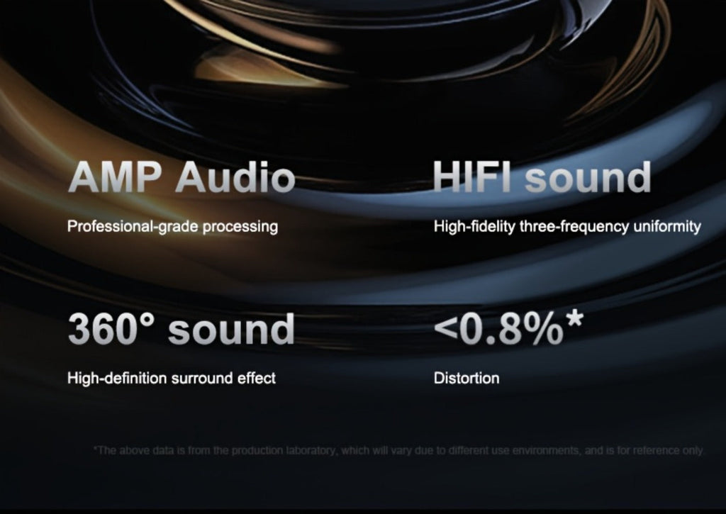Heart-Shaped Bluetooth 5.4 Sleep Earbuds with Digital Charging Case in Black, White or Khaki