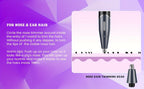 Women's Electric Bikini Trimmer Body Shaver Cordless Razor Replaceable Heads Facial Hair Eyebrow Nose Ear Hair Removal Sensitive Skin