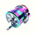 Spice Grinder 4-Layer Hand Crank Metal Herb Grinder, Colorful Rainbow Multifunctional Spice Crusher for Kitchen