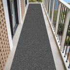 Textured Hallway Runner, 23.22 in Wide in Five Colors with Four Exact Length Options for Narrow Spaces