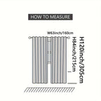 Outdoor Curtains | Sheer Mesh Rod Pocket Patio Gazebo Porch Wedding