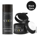 Thinning Hair Root Coverage Powder with Brush, Instant Hairline Concealer Natural Shadow Effect
