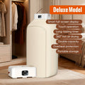 Foldable Clothes Dryer Smart Touch Screen Two-Speed Control Timer Function with Dry Bag Quick Drying Compact Design for Apartments Dorms RVs