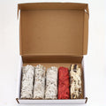 Aromatherapy Incense Sticks Kit, White Sage, Cedarwood, Dragon's Blood, Eucalyptus & Lavender